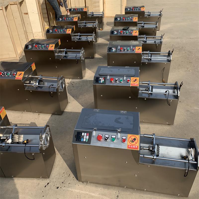 Commercial Potato Push Strip Machine